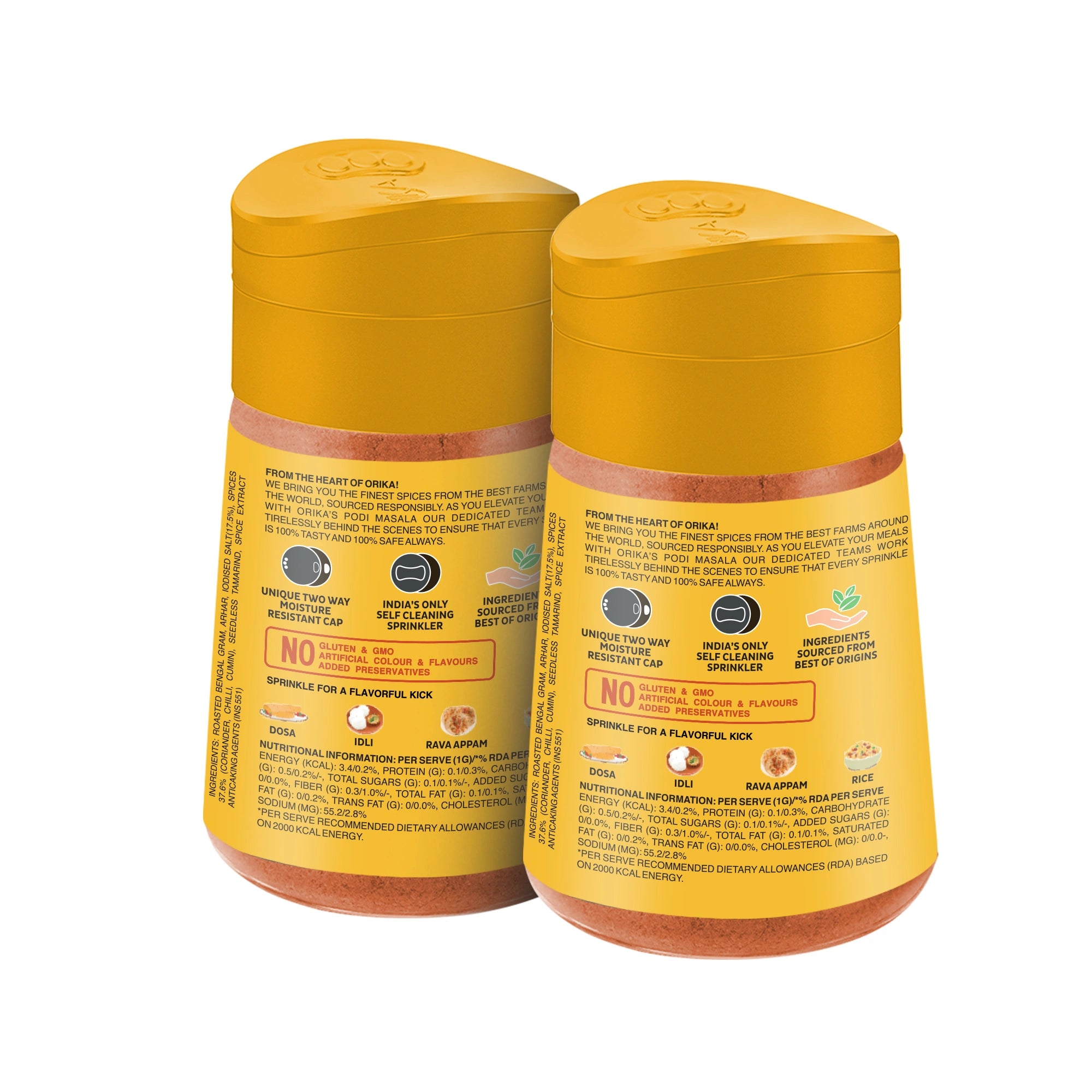 Orika Southern Gun Powder, 80gm (Pack of 2)